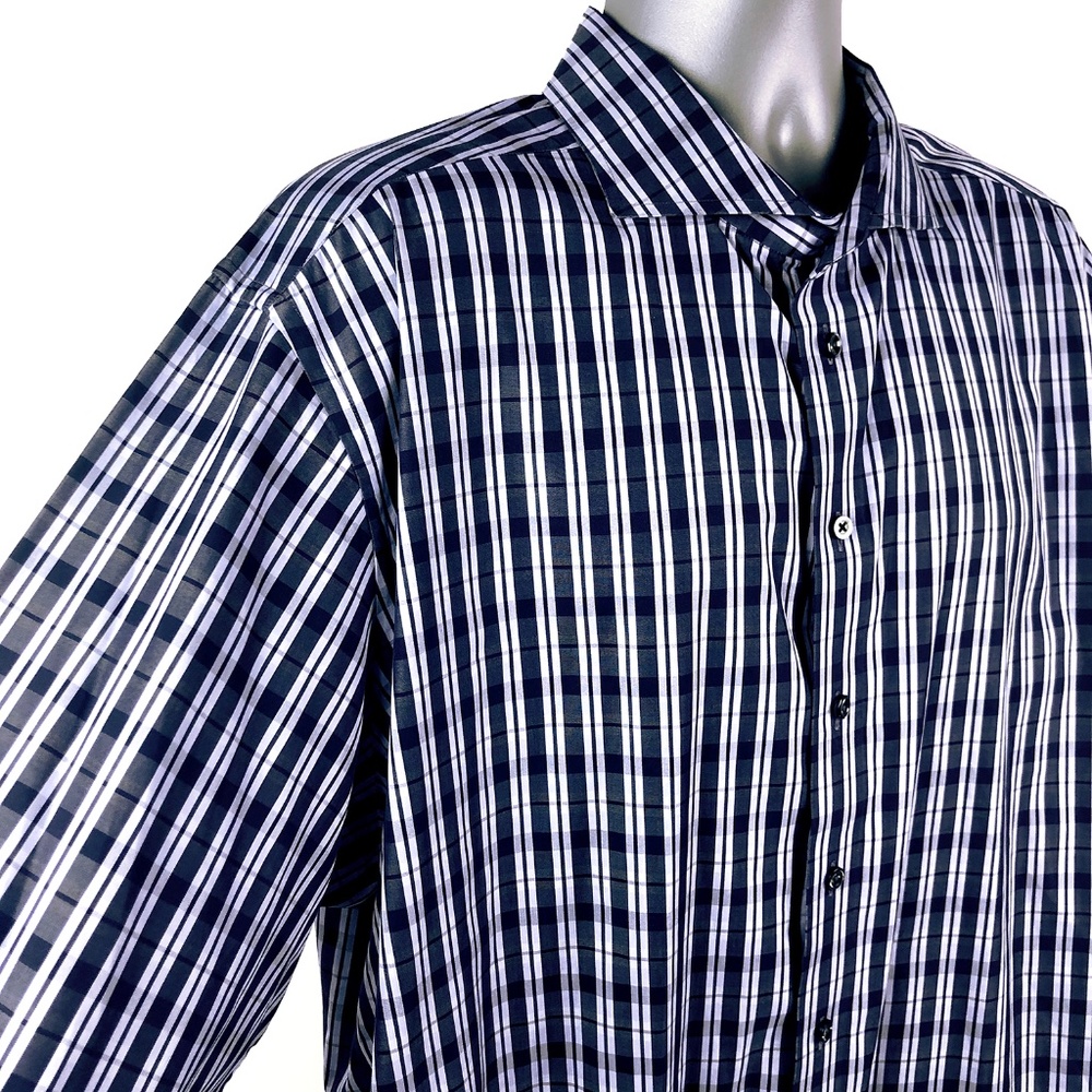 ETON of Sweden Blue Striped Shirt Size 51 / 20